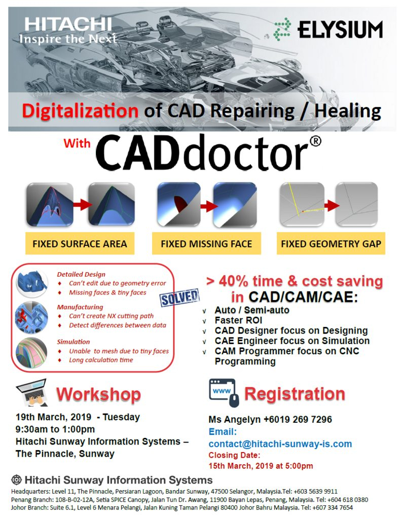 Digitalization of CAD Repairing / Healing with CADdoctor Workshop