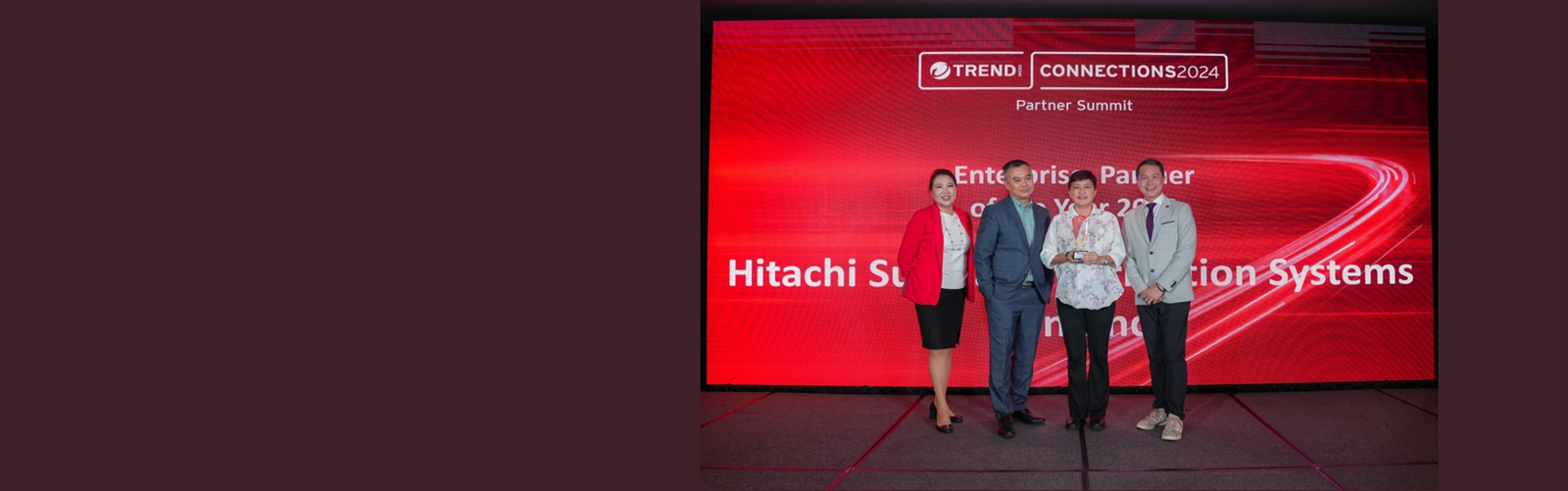 Hitachi Sunway Trend Micro Award